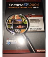 MS Encarta Reference Library 2004 98/2000/ME-DVD Rom-RARE-Brand New-SHIP... - £46.30 GBP