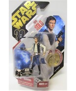 Star Wars 30th Anniversary Han Solo Gunner GOLD Coin Galactic Hunt - $475.79 MXN