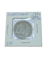 Guatemala 1926 Silver 1/4 Quetzal Coin - $34.33 CAD