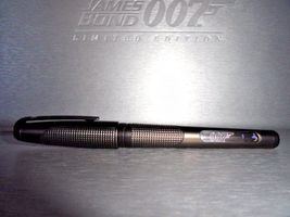 S.T. Dupont James Bond Spectre 007 Black PVD Fountain Pen - $1,633.50