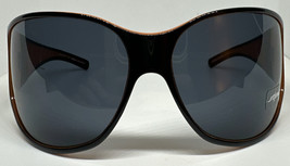 NEW Vintage STING 6299 Shield Sunglass Italy Large Oversized Shades Blac... - £119.99 GBP