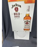 Jim Beam 2011 Bold Choice point of sale Cardboard Sign 15”  wide x 29” t... - $19.80