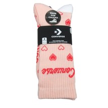 Converse Half Cushion Crew Socks Multi (3 Pairs) Pack Women&#39;s Size 4-10 NEW - $30.16 CAD