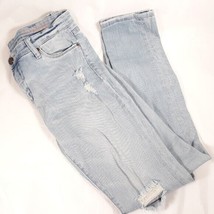 Blank NYC Womens Jeans Size 28 Light Wash Distressed - £27.65 GBP