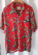 Vintage Paradise Found Shirt Magnum PI Hawaiian Parrots Palms Size XL - $28.79