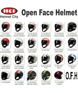 Biker Helmet, HCI-15 Open Face, Motorcycle Helmets, Helmet City , See Note - $121.98 CAD