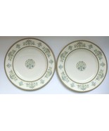 Minton Henley 10 3/4&quot; Dinner Plate Vintage Fine Bone China S749 Set of 2 - $54.69 CAD