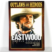 The Outlaw Josey Wales / Pale Rider / Bronco Billy (3-Disc DVD) NEW w/ Slip ! - £9.59 GBP
