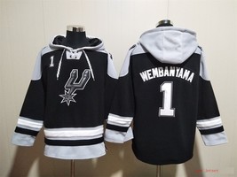 San Antonio Spurs 1 Victor Wembanyama Hoodies - $75.00