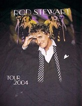 ROD STEWART Tour 2004 From Maggie May To Great American Songbook Black T... - £19.75 GBP