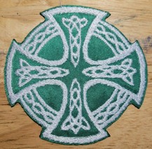 Celtic Cross - Sew on/Iron On Patch  10546 - £6.13 GBP