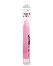 Adam &amp; Eve Velvet Kiss Vibrator - Pink - $31.95