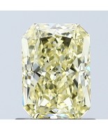 Lab Grown Radiant 1.04 Carat Fancy Yellow VVS2 IGI Certified CVD Diamond - €389,00 EUR