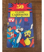 50 Classic Cartoons VHS - $172.50 CAD
