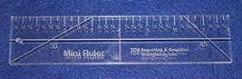 8&quot; Mini Ruler --Template 3/8&quot;- Clear Acrylic - Quilting/sewing - $34.68