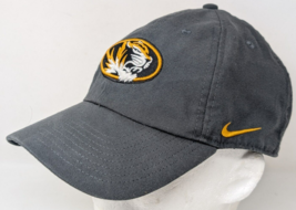 Missouri Tigers Nike Heritage 86 DRI-FIT Mizzou Baseball Hat Golf Cap Gr... - £9.08 GBP