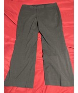 Banana Republic Jackson Fit Dress Pants Size 14 Black Career Trousers Lined - $23.95