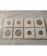 8 VINTAGE TRANSIT TOKENS FROM Quebec - $363.93 MXN