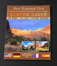Zion National Park Screen Saver CD ROM with 35 full color images - £3.54 GBP