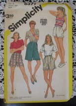 Simplicity 6377 Misses Shorts 3 lengths Size 16  Uncut - $7.56