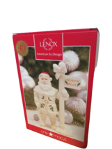 Lenox American By Design North Pole Santa Porcelain Figurine 40th Annive... - $19.79