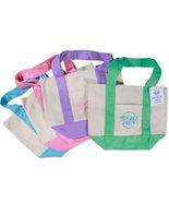 Set of Four Trader Joe&#39;s Mini Canvas Totes Bags - $1,843.03 MXN