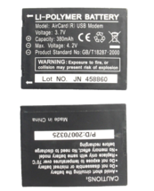 Battery T1287-2000 For Sierra 595U 875U 880U 881U Aircard Modem Sprint O... - $129.86 MXN