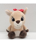 Christmas Clarice Rudolph Reindeer Plush 2021 Kids Preferred Baby Rattle 5&quot; - €9,34 EUR