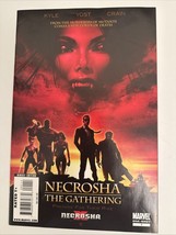 NECROSHA THE GATHERING 1 CLAYTON CRAIN COVER X MEN VAMPIRES DAZZLER WOLV... - $4.99