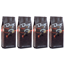 Dove Dark Chocolate, Naturally &amp; Artificially Flavored Ground Coffee, 4-... - £35.97 GBP