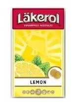 Lakerol Sugar Free Classic Lemon 27gm X 5 Packs - £17.88 GBP