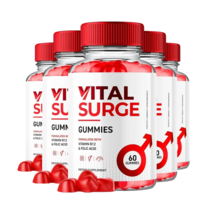 5-Pack Vital Surge Male Gummies, Vital Surge Gummies for Performance-300 Gummies - $54.69