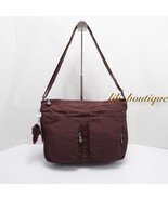 NWT New Kipling HB7685 Sidney Crossbody Shoulder Bag Polyamide Boho Brow... - $59.95