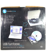 Innovative Technology ITUT-201SVR USB Turntable - Records From Vinyl To ... - $829.50 MXN