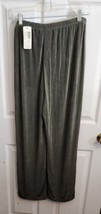  Chico&#39;s Travelers Fatigue Cross Dye Green No Tummy Pant NWT Sz 2 Large ... - $56.95