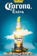 Corona Extra Light Imported Beer Advertising Metal  Sign 8x12in  Coors 06 - $34.72 CAD
