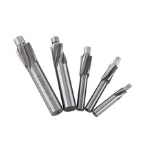 Watris Veiyi 5Pcs Counterbore Drill Bit Set, Hss-Al Straight Shank 4 Flutes End - £23.94 GBP