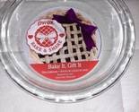 Pyrex Glass Bakeware Clear Pie Bake and Share 9.5&quot; x 1.6&quot; - £14.45 GBP