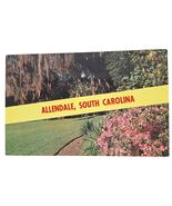 Postcard Allendale South Carolina Southern Garden Spanish Moss Azaleas C... - $4.88