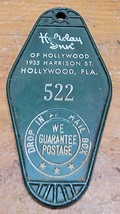 Vintage Holiday Inn of Hollywood FL Florida Hotel Motel Door Key Fob Room 522 - £15.00 GBP
