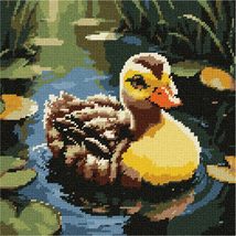 Pepita Needlepoint kit: Quack Quack Duck, 10&quot; x 10&quot; - $78.00+