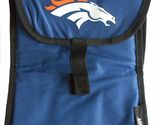 DENVER BRONCOS INSULATED FOLDABLE LUNCH BAG MEASURES 10 x 9 x 4  INCHES - $12.82
