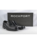 Men&#39;s Rockport SC Moc Toe Slip On Oxfords Black 7W - $76.72 CAD