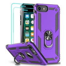 For Iphone Se Case, Iphone Se 3Rd/ 2Nd Gen Case With [2Pack] Tempered Glass Scre - £16.39 GBP