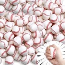 100 Pcs 2 Inch Soft Foam Baseballs Mini Baseballs In Bulk Sports Themed ... - $73.99