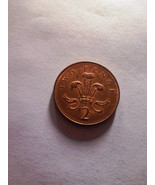 UK England 2 Pence 2003 coin free shipping Elizabeth II - £2.19 GBP