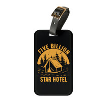 Acrylic Luggage Tag with Business Card Insert, Lightweight and Durable w... - $21.63