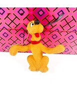Vintage Flocked Christmas Pluto On Back Feet Walt Disney Productions Hon... - £10.11 GBP