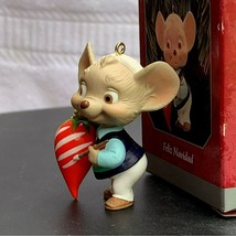 Feliz Navidad Mexican Mouse Hallmark Keepsake Christmas Tree Ornament - 1998 - £7.91 GBP