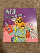 Alf Mission to Mars Vintage 1987 Alien Production Checkerboard Book - £7.43 GBP